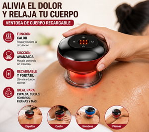 VENTOSA  DE CUERPO RECARGABLE
