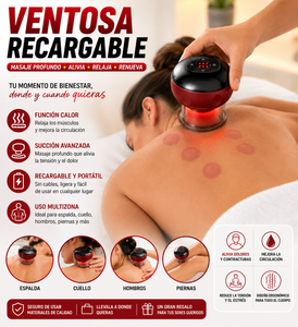 VENTOSA  DE CUERPO RECARGABLE